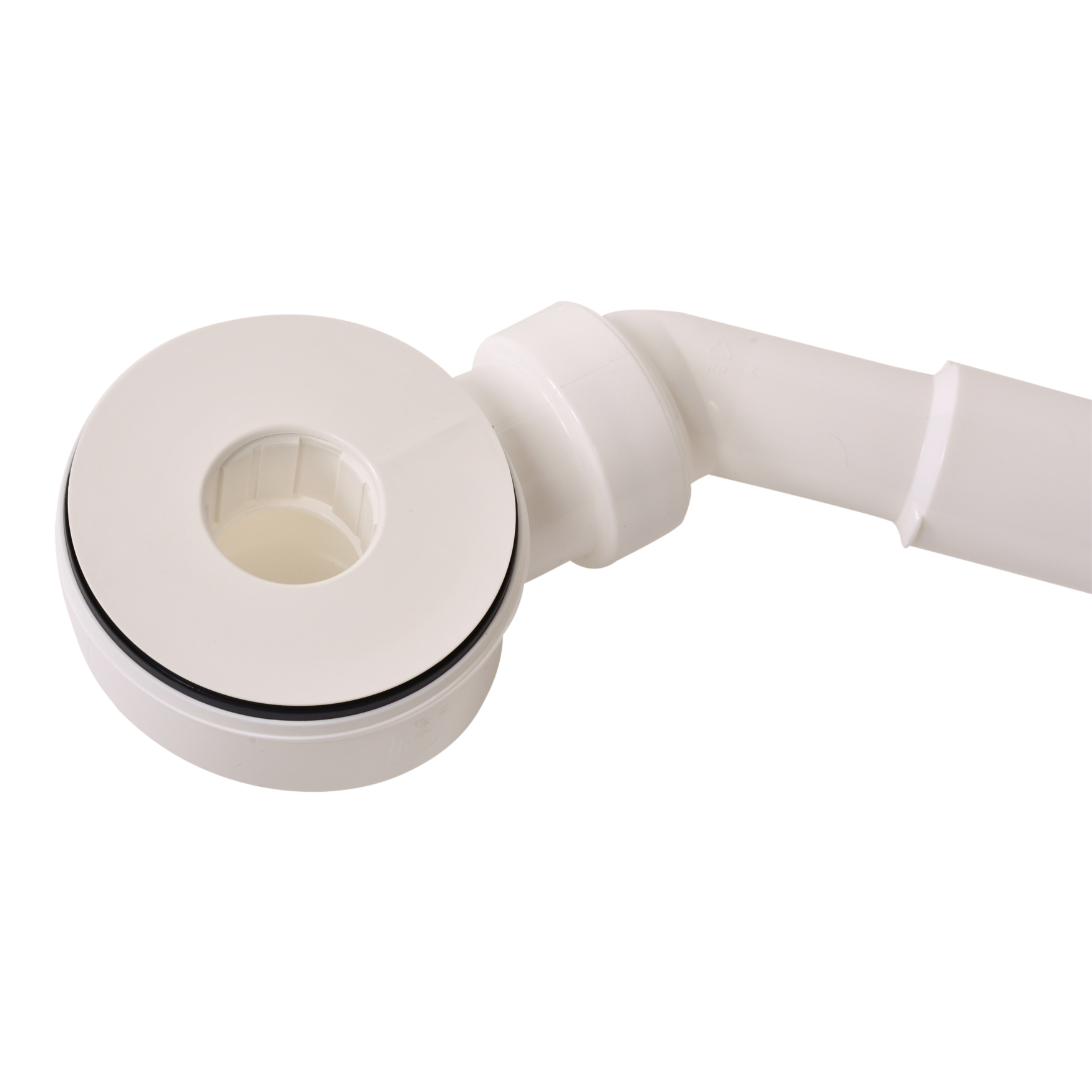 10995-4260323010995-b48a2 VARIOSAN Ablaufgarnitur für Duschwannen 10995, Ø 90 mm, inkl. Ablaufbogen, Geruchssperre