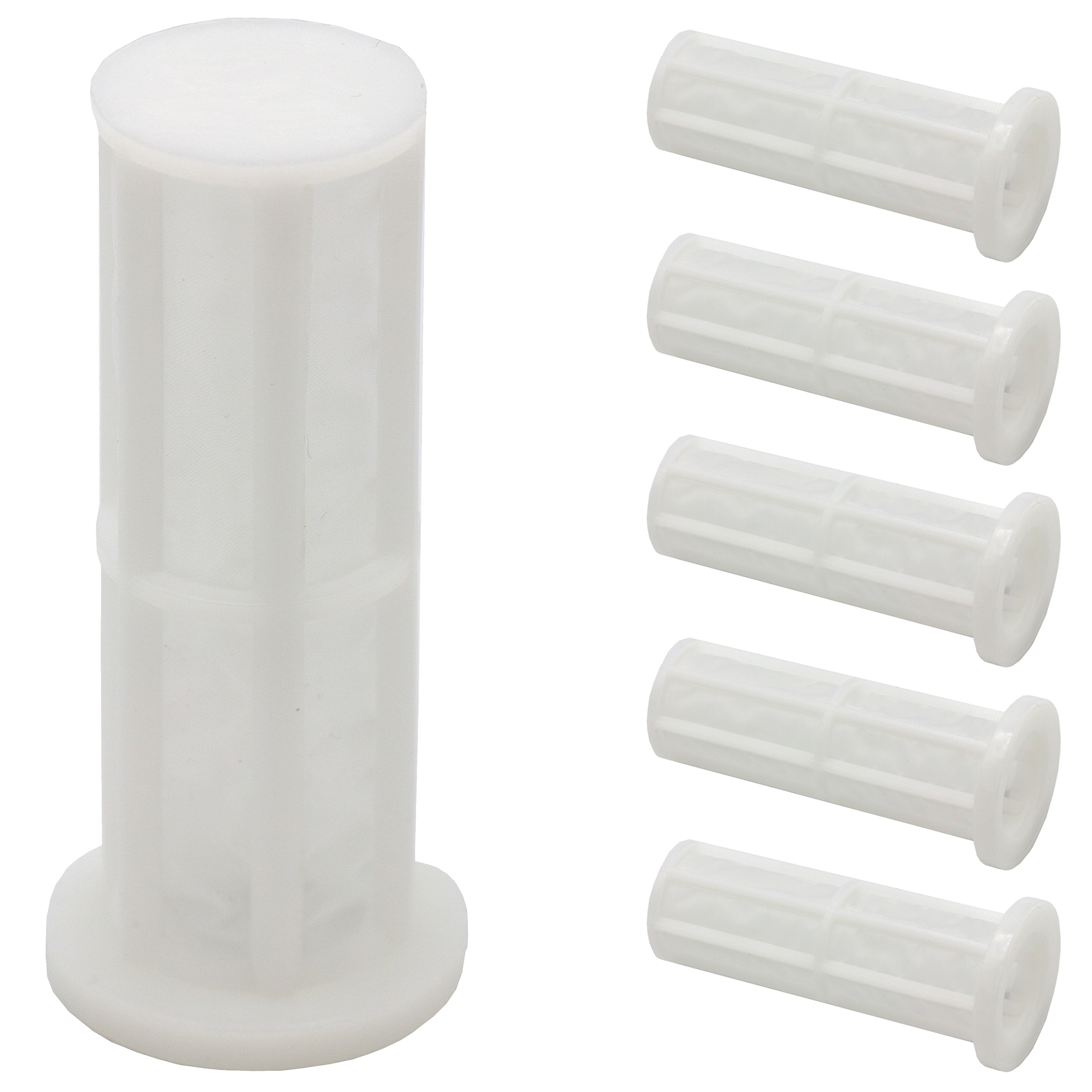 15938-4260323015938-ffe49 VARIOSAN Filtereinsatz für Wasserfilter 15938, 5 Stück, weiß, 0,15 mm Maschenweite