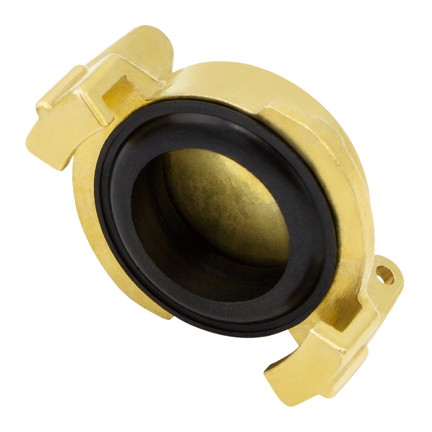 VARIOSAN Schnellkupplung Blindkupplung 12371, universal, Messing blank, System Geka