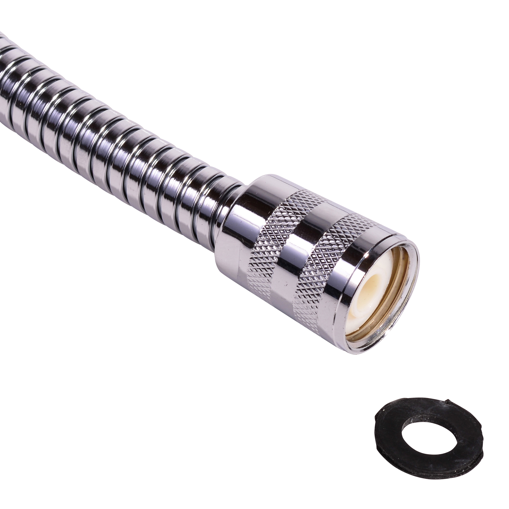 VARIOSAN Geschirrbrauseschlauch 11015, 1,50 m, Edelstahl, chrom, M15, 1/2"