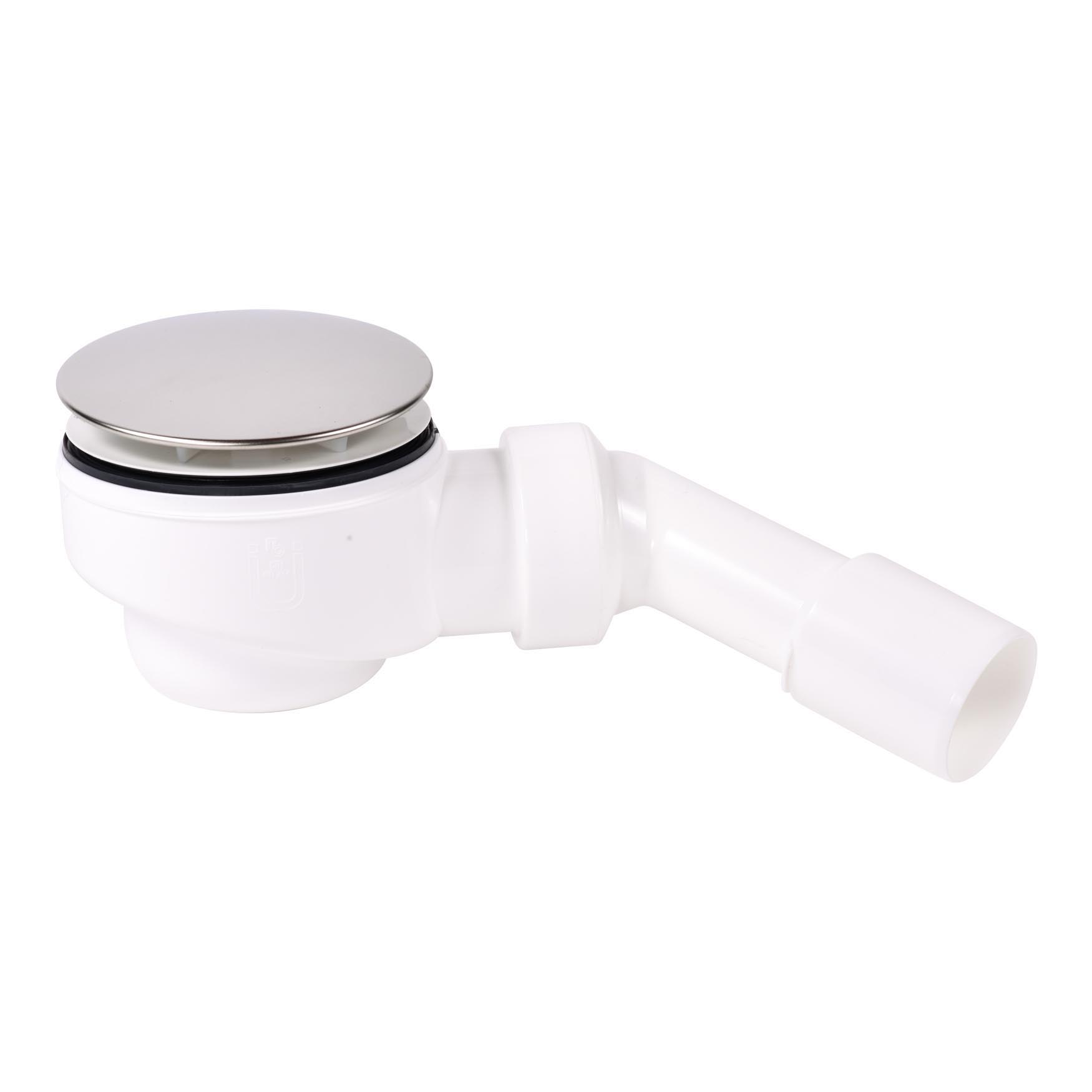 10995-4260323010995-3d353 VARIOSAN Ablaufgarnitur für Duschwannen 10995, Ø 90 mm, inkl. Ablaufbogen, Geruchssperre