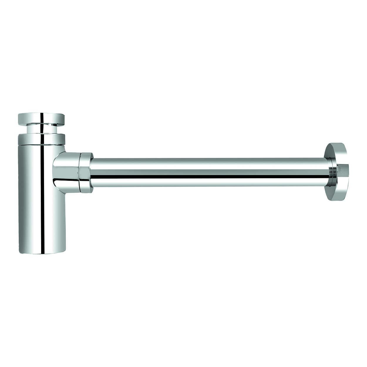 12555-4260323012555-59a35 VARIOSAN Design Siphon Geruchverschluss 12555, 1 1/4", 32 mm, Messing, verchromt