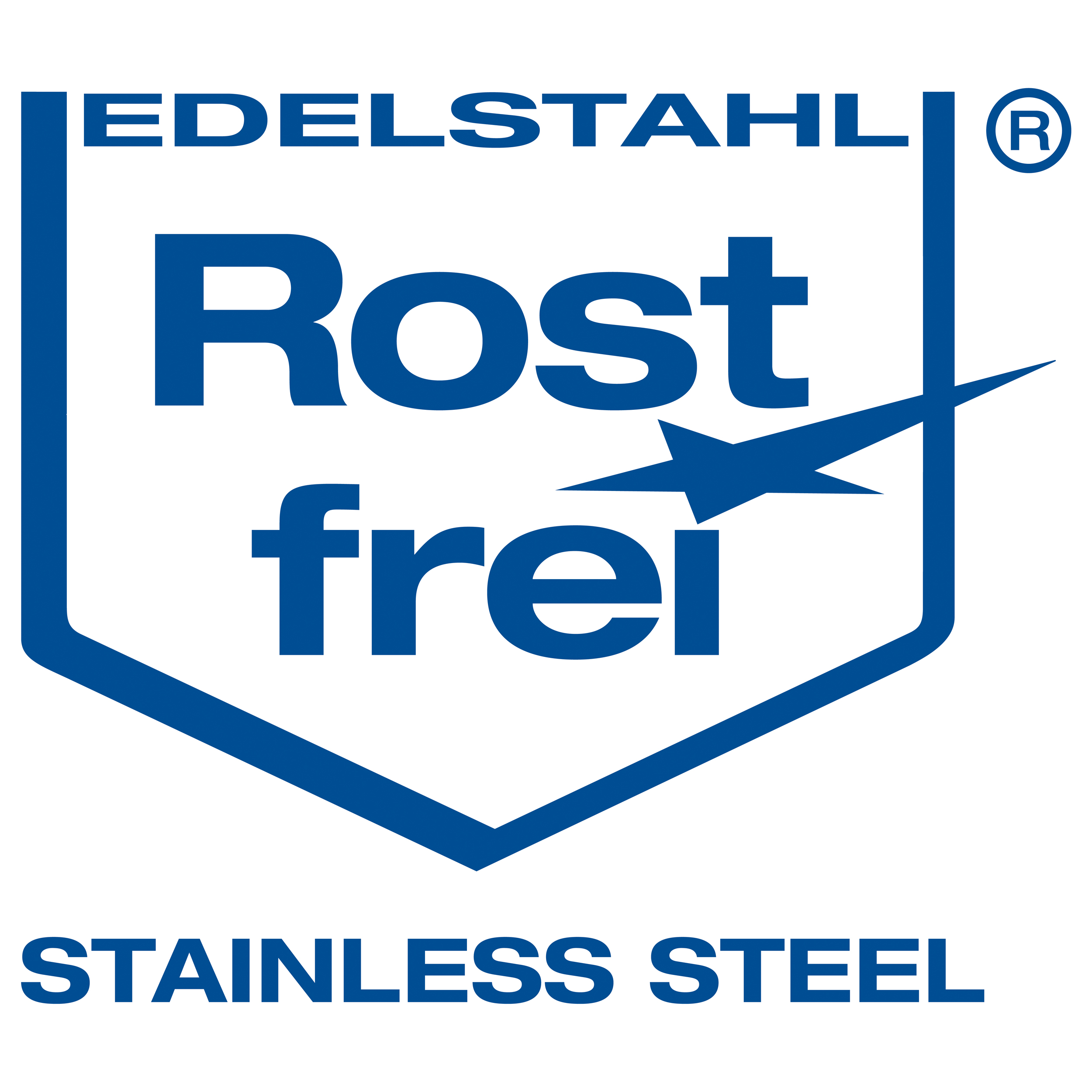 Edelstahl-Logo VARIOSAN Kugelauslaufhahn 11343, 3/4", Edelstahl, abschließbar, mit Schlauchverschraubung