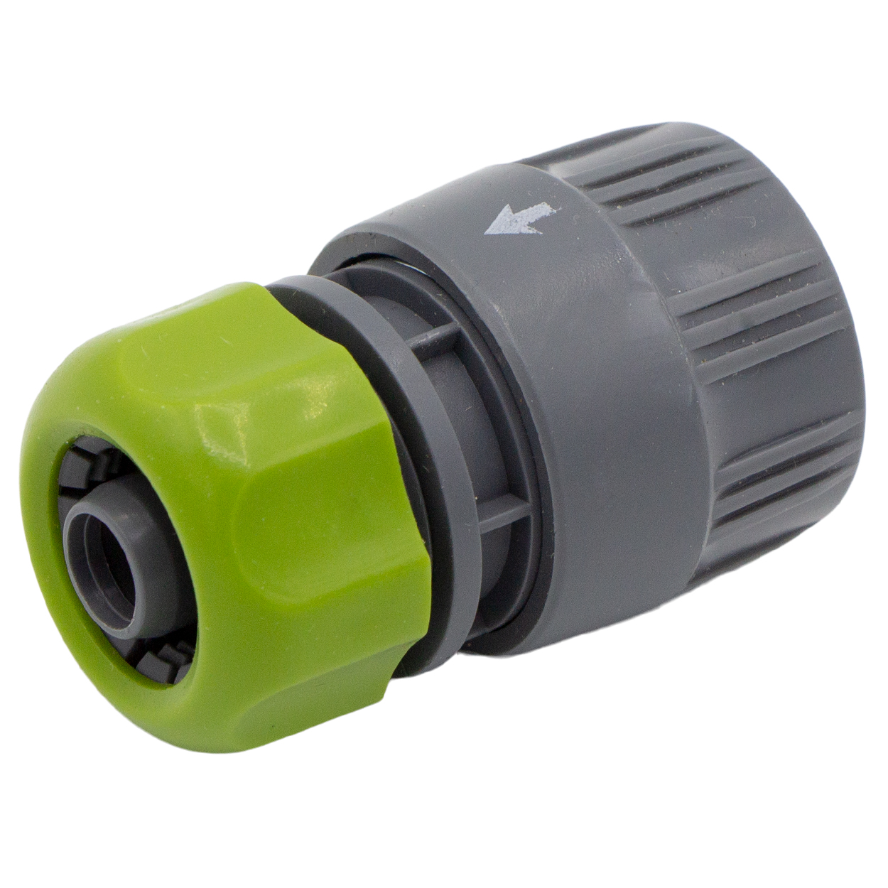 VARIOSAN Stecksystem Schlauchkupplung 15723, 1/2", PVC-U, grau