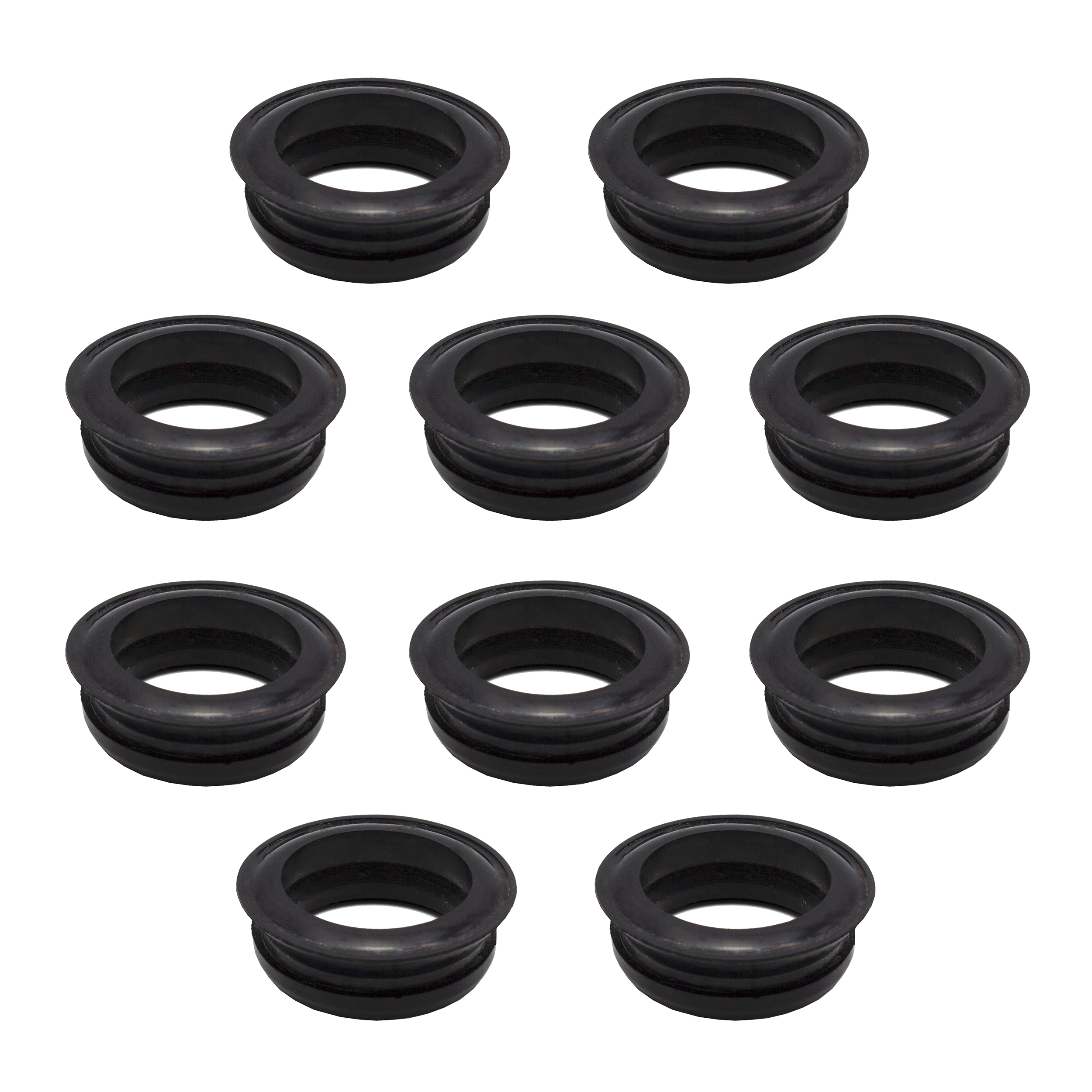 12388-4260323012388-eb830 VARIOSAN Schnellkupplung Ersatzdichtung 12388, 10 Stück, universal, Gummi, schwarz, System Geka