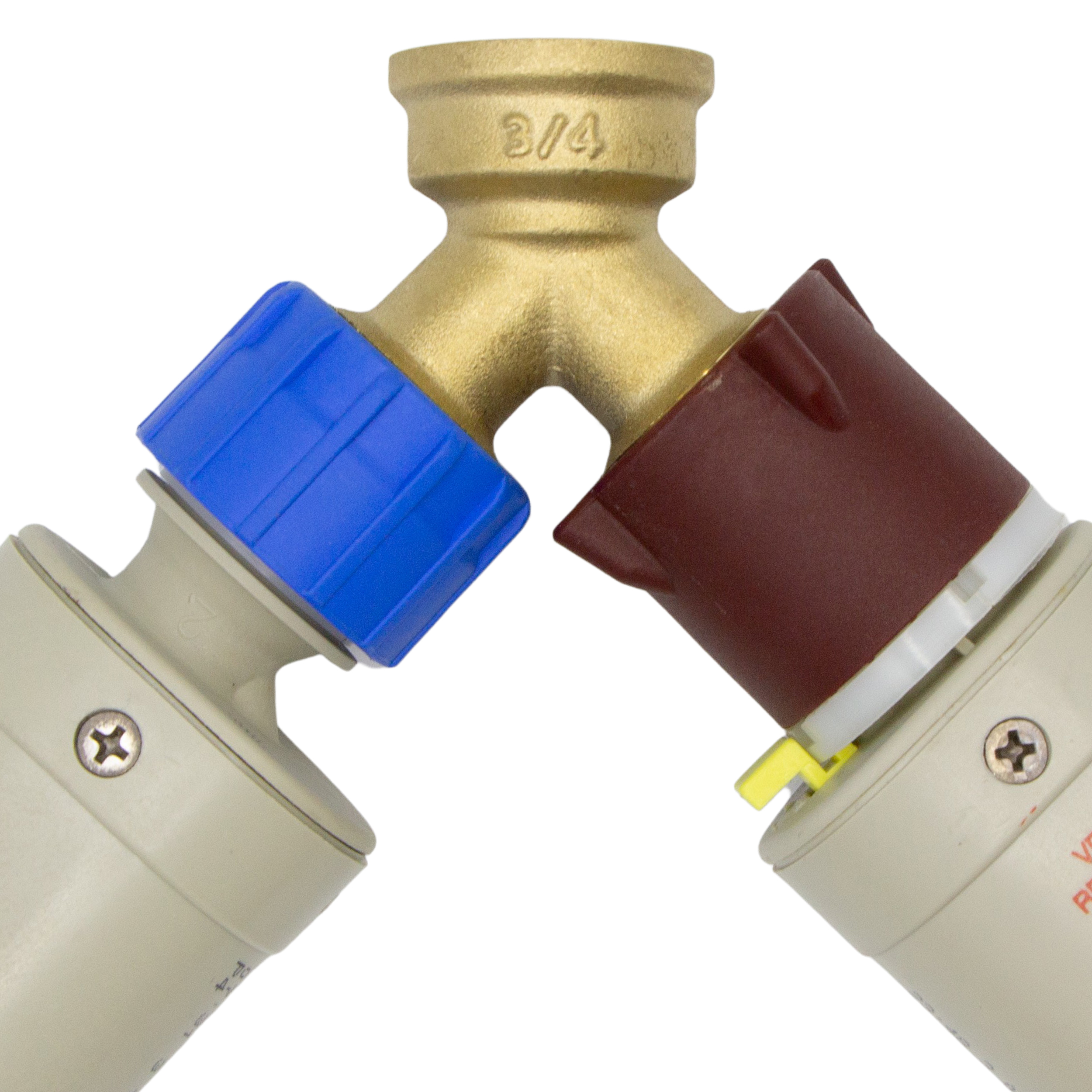 VARIOSAN 2-Wege Y-Verteiler 10315, 3/4", Messing, blank VARIOSAN 2-Wege Y-Verteiler 10315, 3/4", Messing, blank