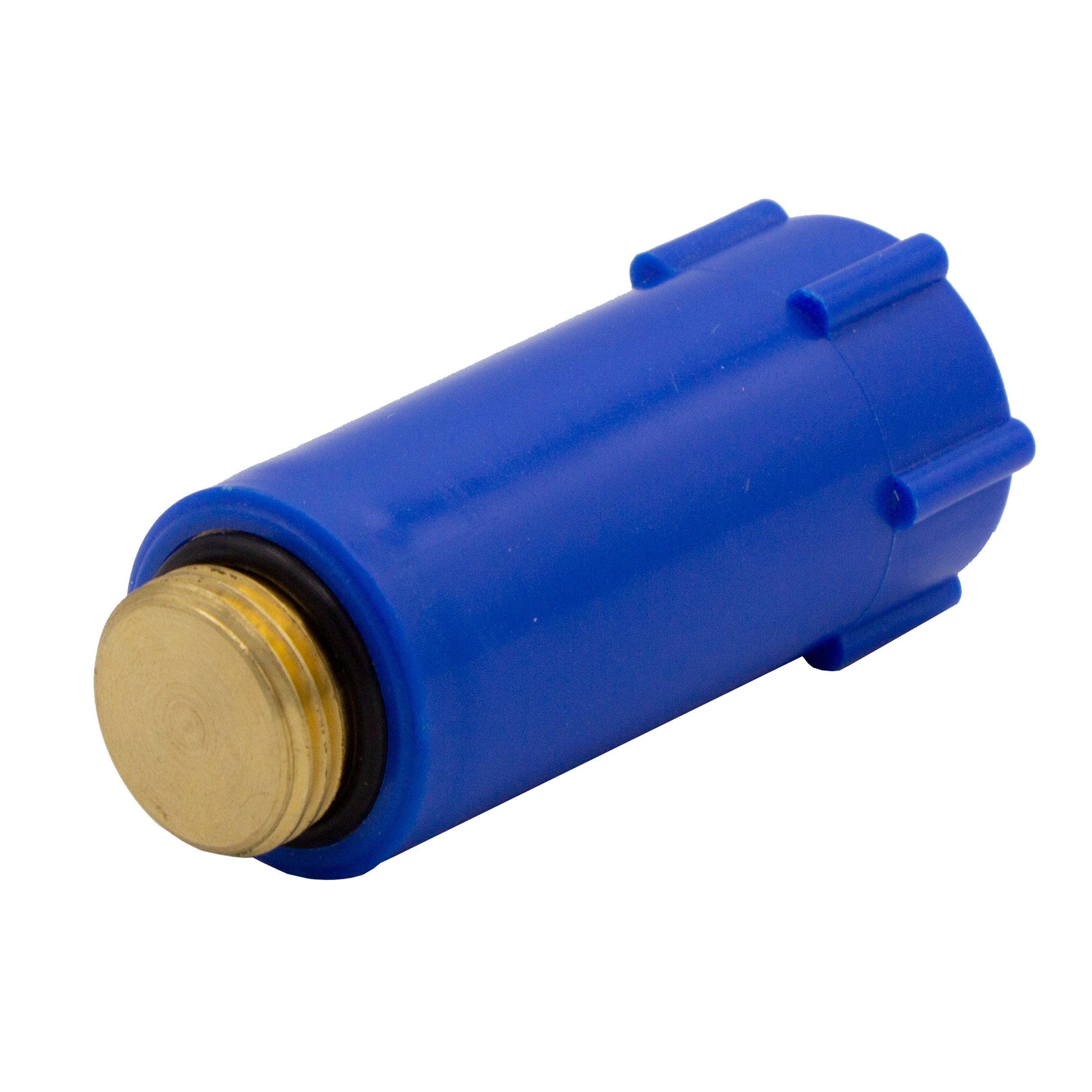14597-4260323014597-5c276 VARIOSAN Baustopfen 14597, 5 Stück, 1/2", blau, Messinggewinde