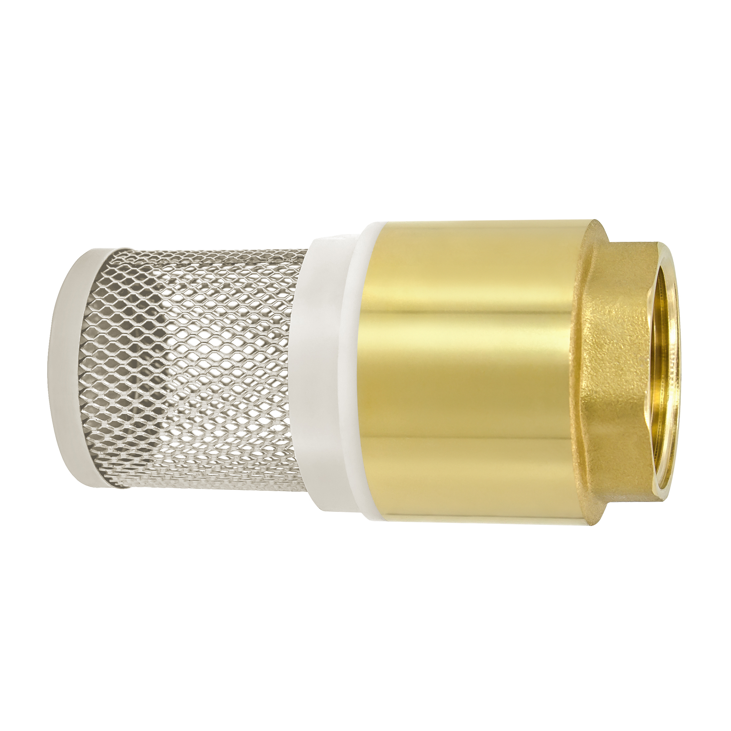 14177-4260323014177 VARIOSAN Fußventil 14153, 1" Rückschlagventil, Messing, Korb aus Edelstahl, DN25