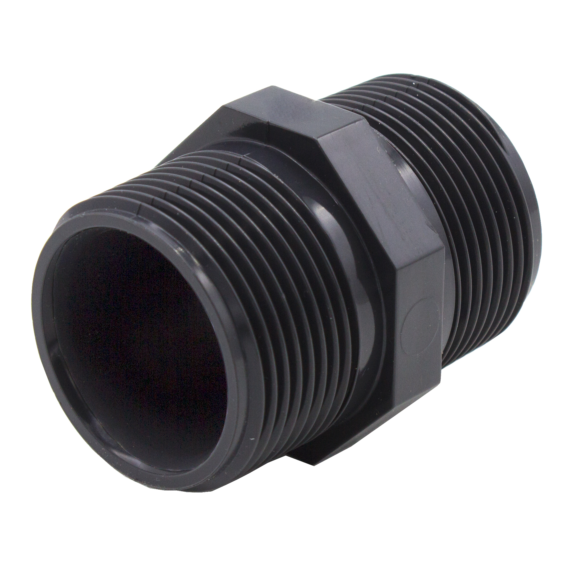 14030-4260323014030-36e47 VARIOSAN Doppelnippel 14030, 3/4" AG/AG, PVC-U, 16 bar