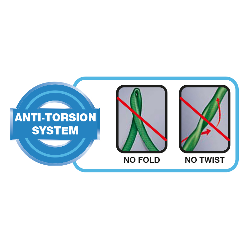 Gartenschlauch_5 VARIOSAN Gartenschlauch 11565, 3/4", 25 m, NTS, knickfest, verdrehungsfest, kälte- und hitzebeständig