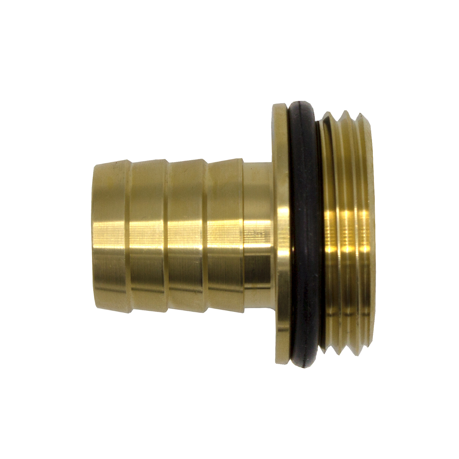 VARIOSAN Schlauchtülle 15310, 1" AG x 3/4" Tülle, Messing, O-Ring