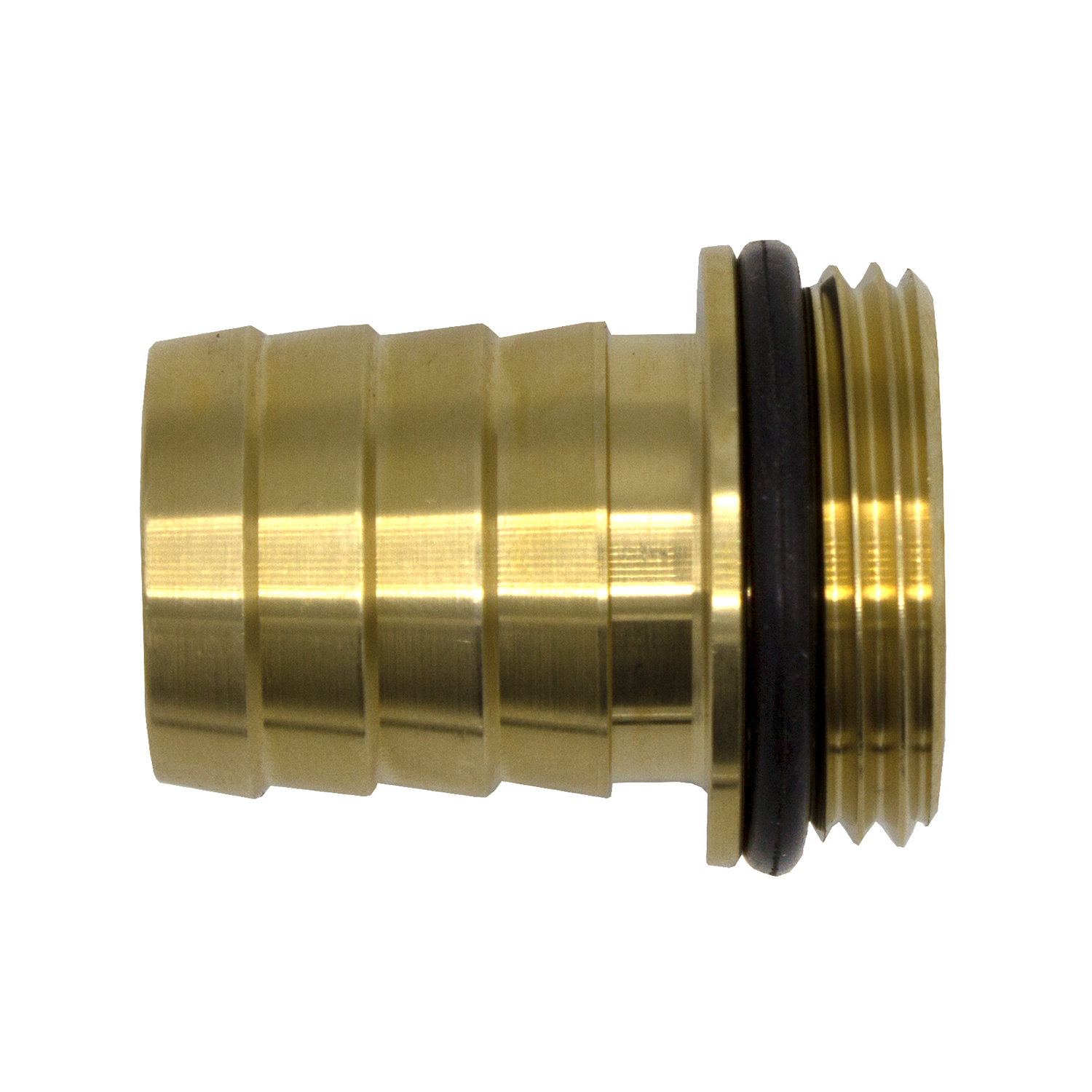 14207-4260323014207-46671 VARIOSAN Schlauchtülle 14207, 1/2" AG x 1/2" Tülle, Messing, O-Ring