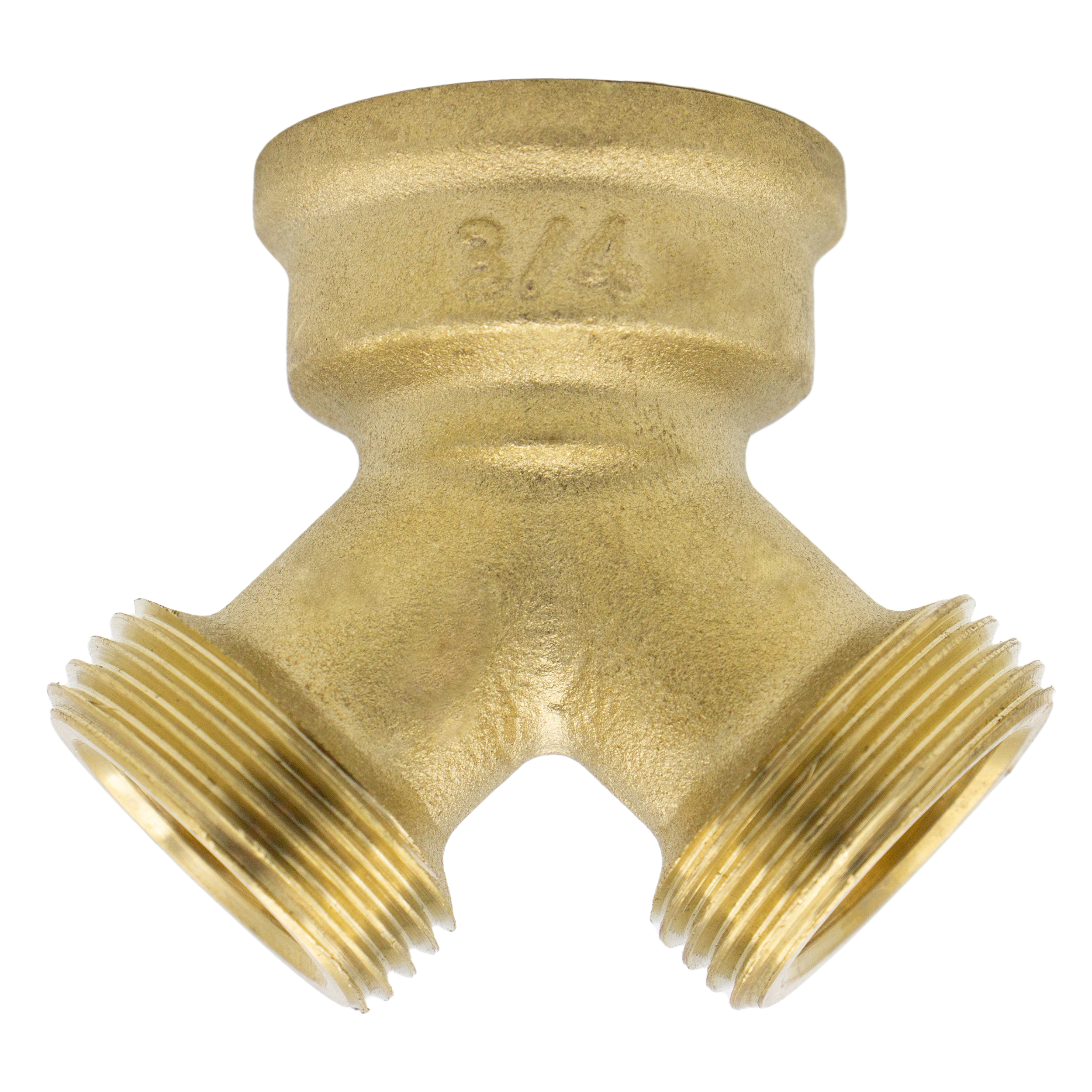 VARIOSAN 2-Wege Y-Verteiler 10315, 3/4", Messing, blank VARIOSAN 2-Wege Y-Verteiler 10315, 3/4", Messing, blank