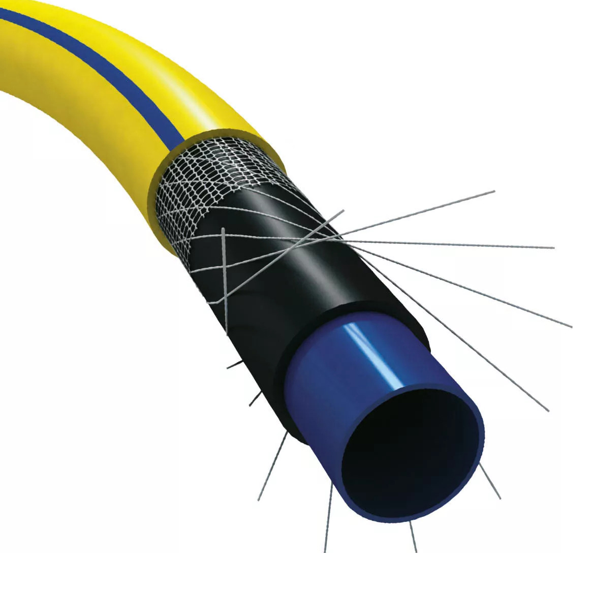 Gartenschlauch_4 VARIOSAN Gartenschlauch 11565, 3/4", 25 m, NTS, knickfest, verdrehungsfest, kälte- und hitzebeständig