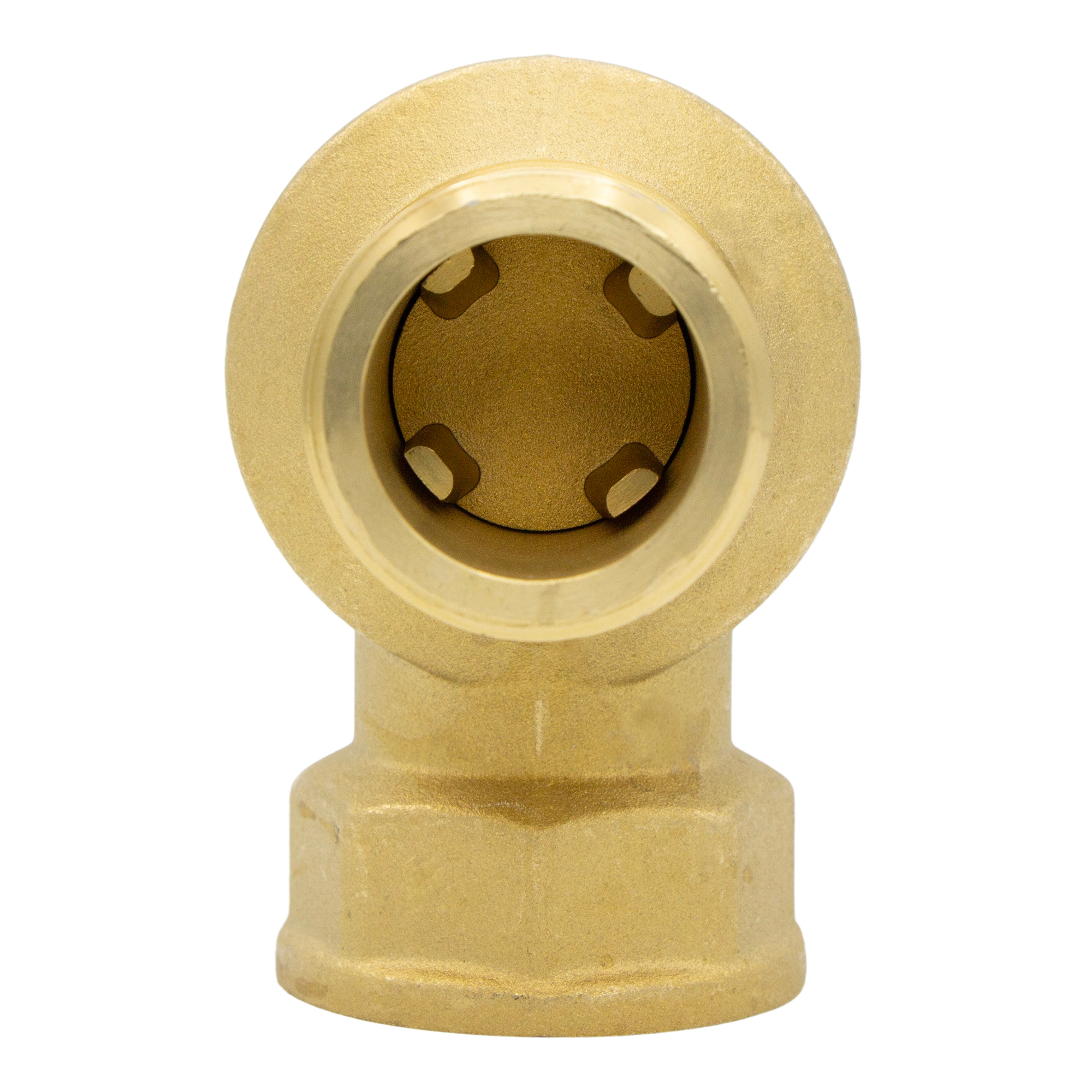 VARIOSAN Winkel-Eckventil mit Rückschlagventil 16140, 1 1/4", Messing, 10 bar