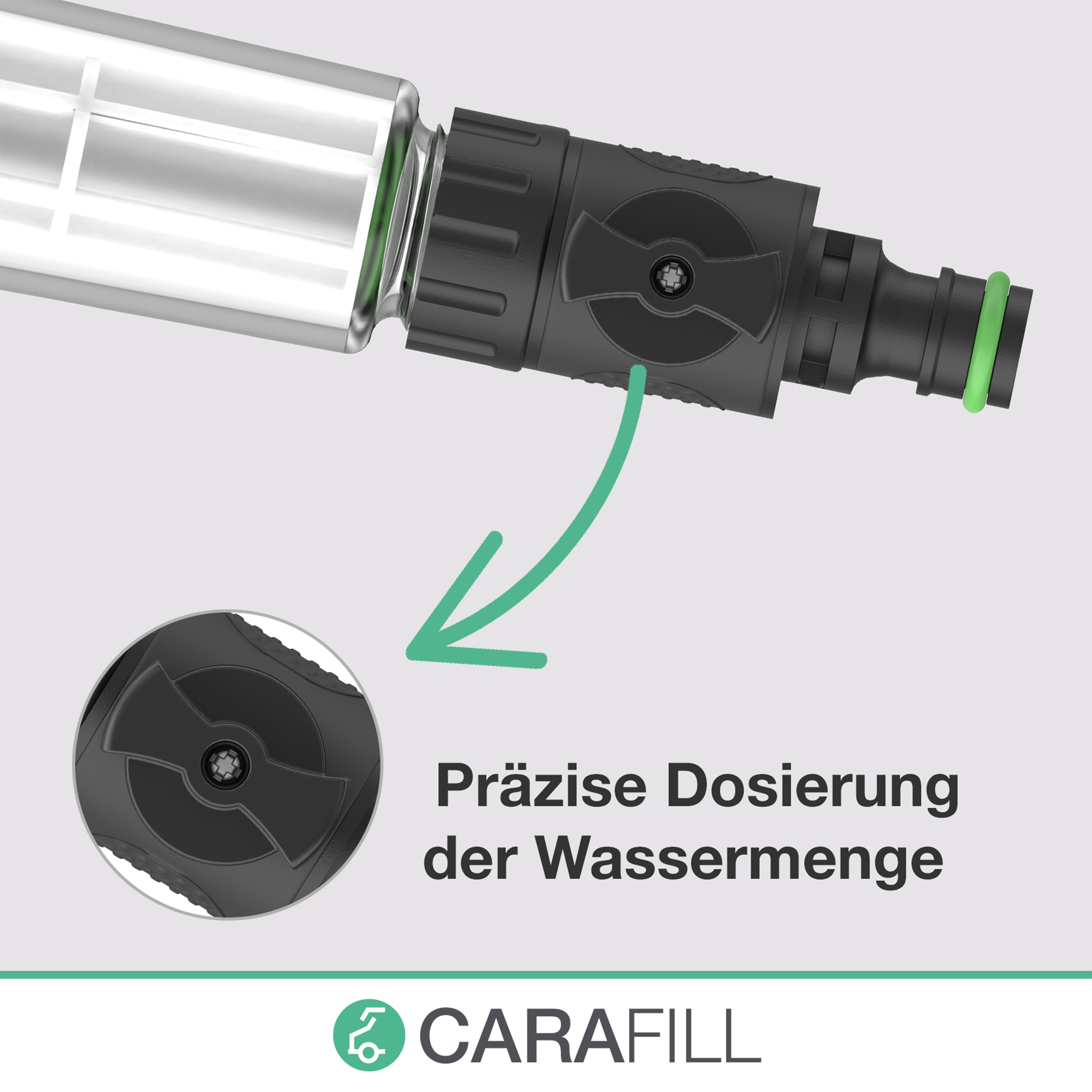CARAFILL Befüllfilter "TURN" 19202, für Wohnmobil, Caravan, Wohnwagen und Boot