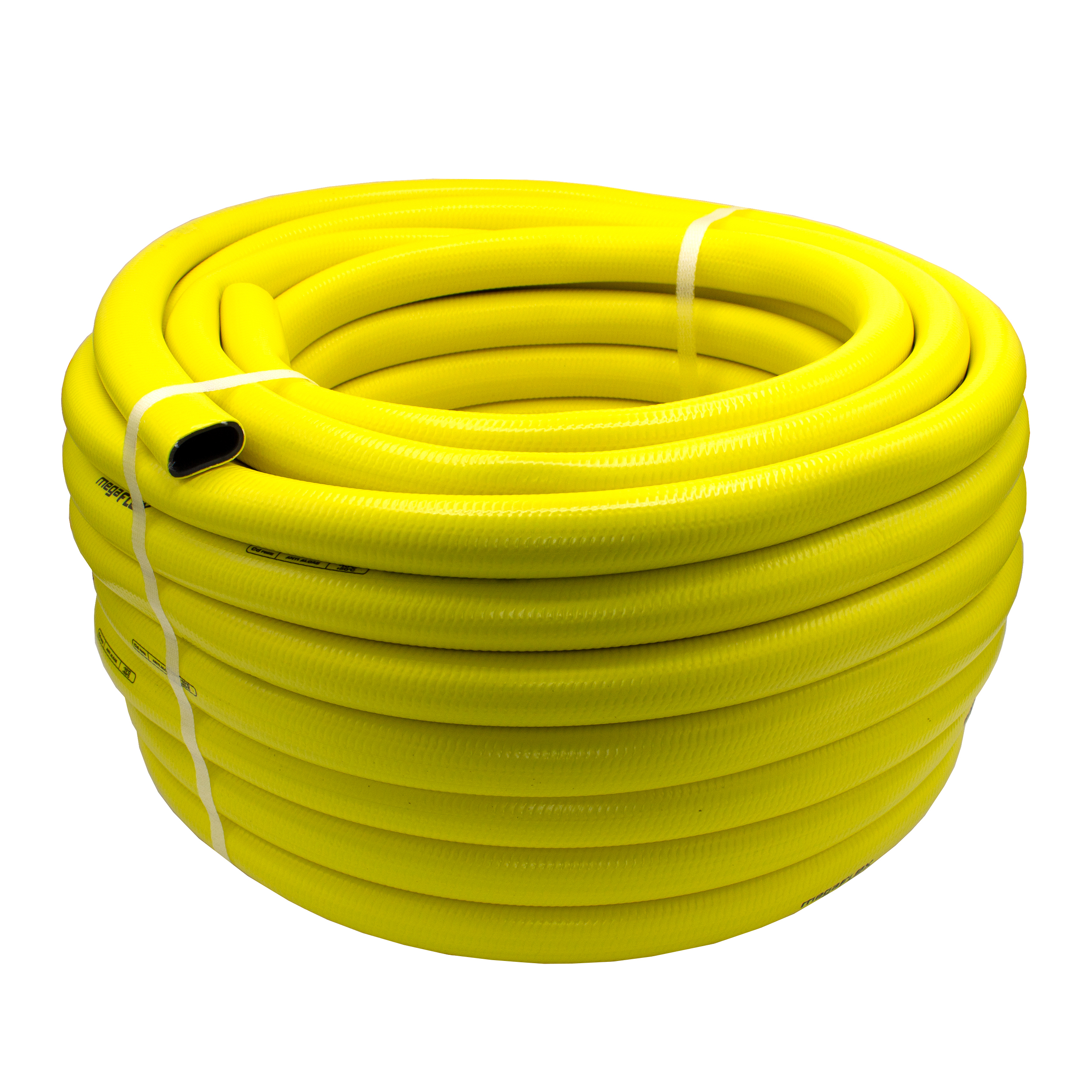14450-4260323014450-d9811 VARIOSAN Gartenschlauch Megaflex 14450, 1", 25 m, PVC, 3-lagig, 6 bar, gelb