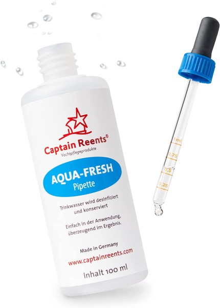 Captain Reents AQUA-FRESH Trinkwasserdesinfektion, mit Pipette, 100ml