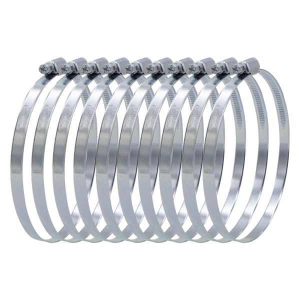 Edelstahl-Schlauchschellen Mit Schmetterlingsflügel-Griff, 4 Stück – Für Schläuche 6–16 Mm